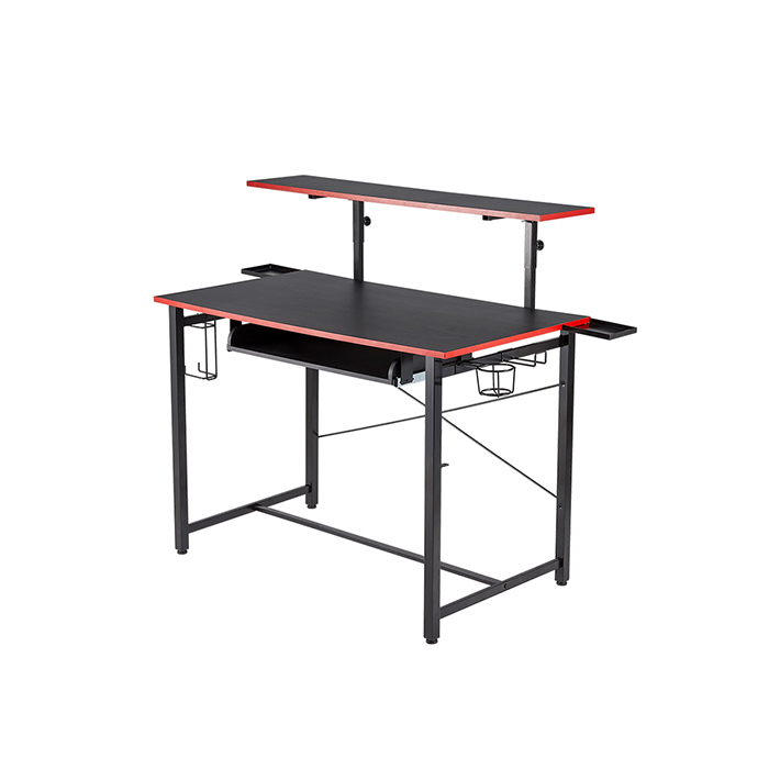 height adjustable gaming desk, gaming desk with storage, pavo gaming table