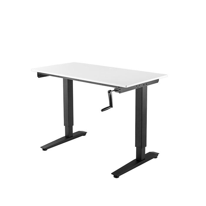 escritorio de pie con manivela, escritorio de pie ajustable en altura, escritorio de pie ajustable