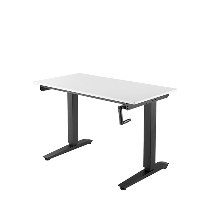 escritorio de pie con manivela, escritorio de pie ajustable en altura, escritorio de pie ajustable